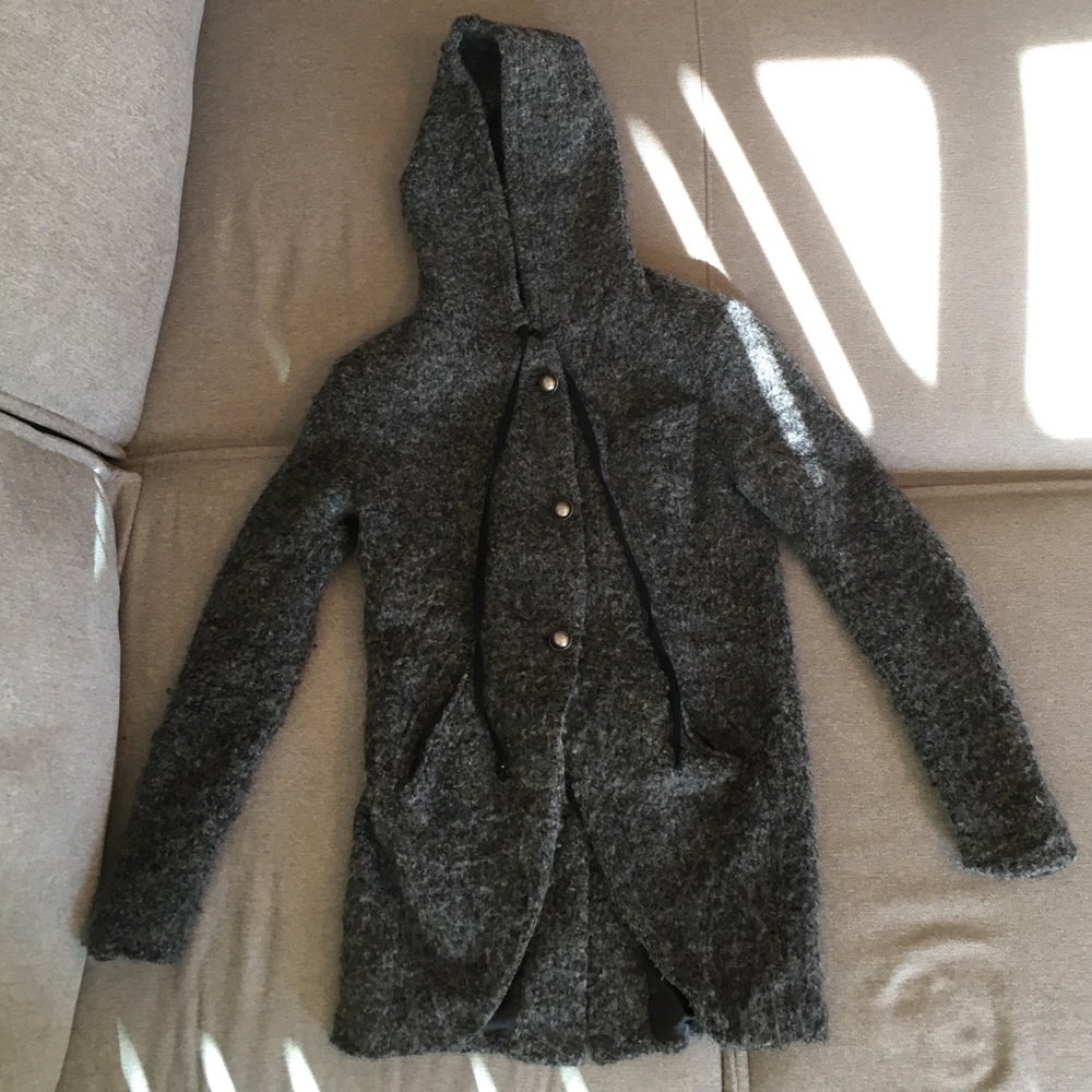 Robert Rodriuez Fuzzy Jacket with Hood